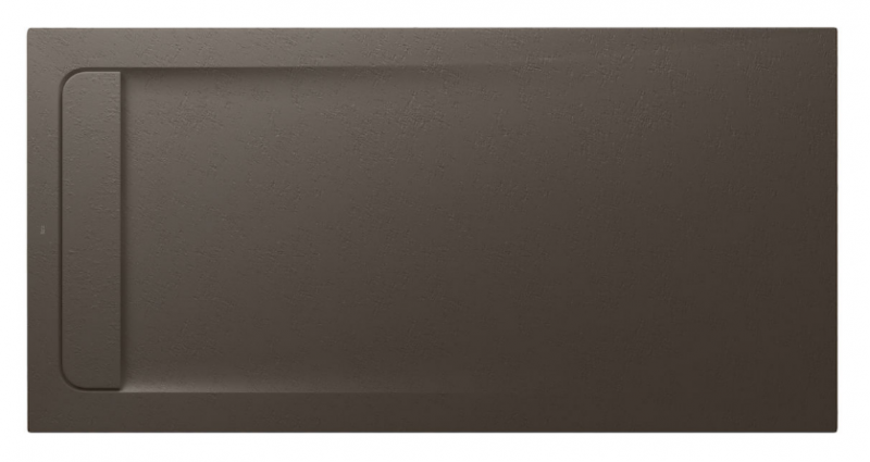 Roca Aquos brodzik prostokątny 160x80 ze zintegrowanym odpływem liniowym Stonex cafe AP60164032001660