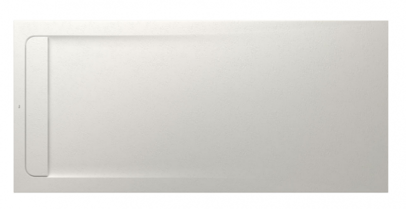 Roca Aquos brodzik prostokątny 200x90 ze zintegrowanym odpływem liniowym Stonex beżowy AP6017D038401650