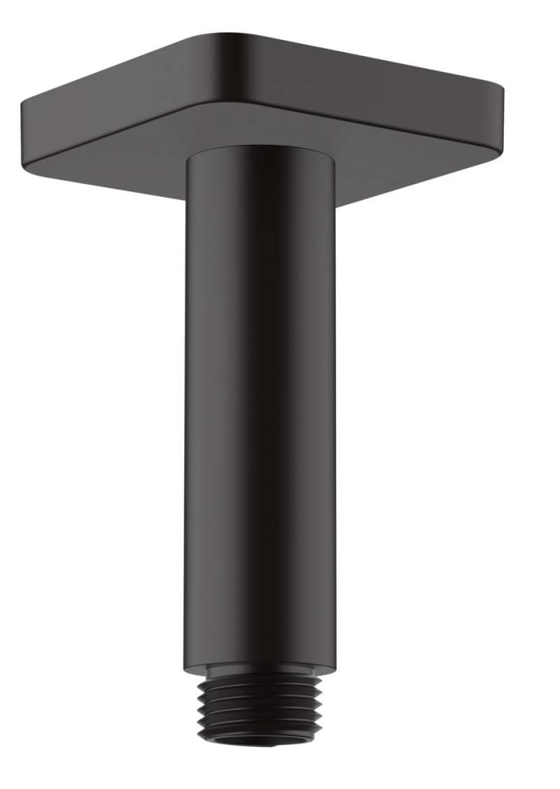 Hansgrohe Vernis Shape ramię prysznicowe sufitowe 10 cm czarny matowy 26406670