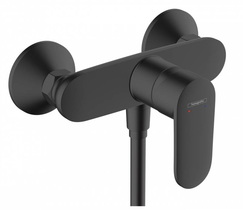 Hansgrohe FinishPlus Vernis Blend bateria prysznicowa ścienna czarny matowy 71640670