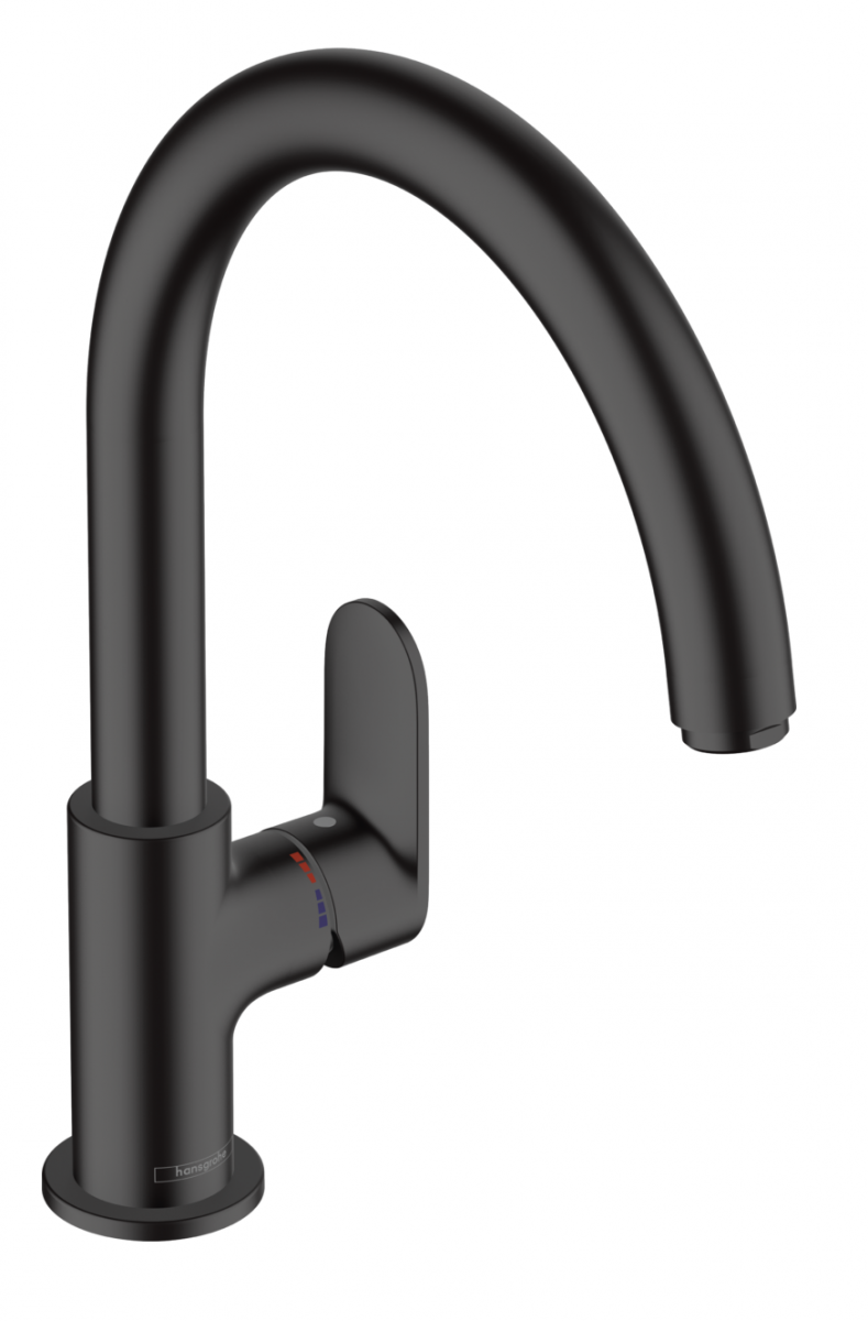 Hansgrohe Vernis Blend M35 bateria kuchenna 210 czarny matowy 71870670