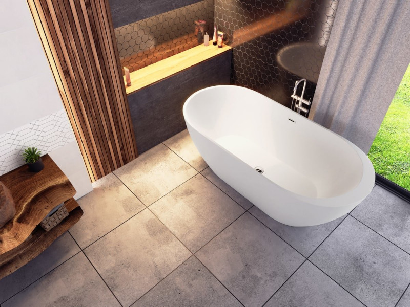 Corsan Reno wanna wolnostojąca akrylowa 160 x 74 biała E-042L