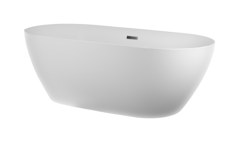 Corsan Olvena wanna wolnostojąca akrylowa 160x75 biała E-041