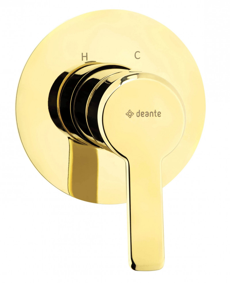 Deante Arnika bateria prysznicowa podtynkowa złoty BQAZ44L