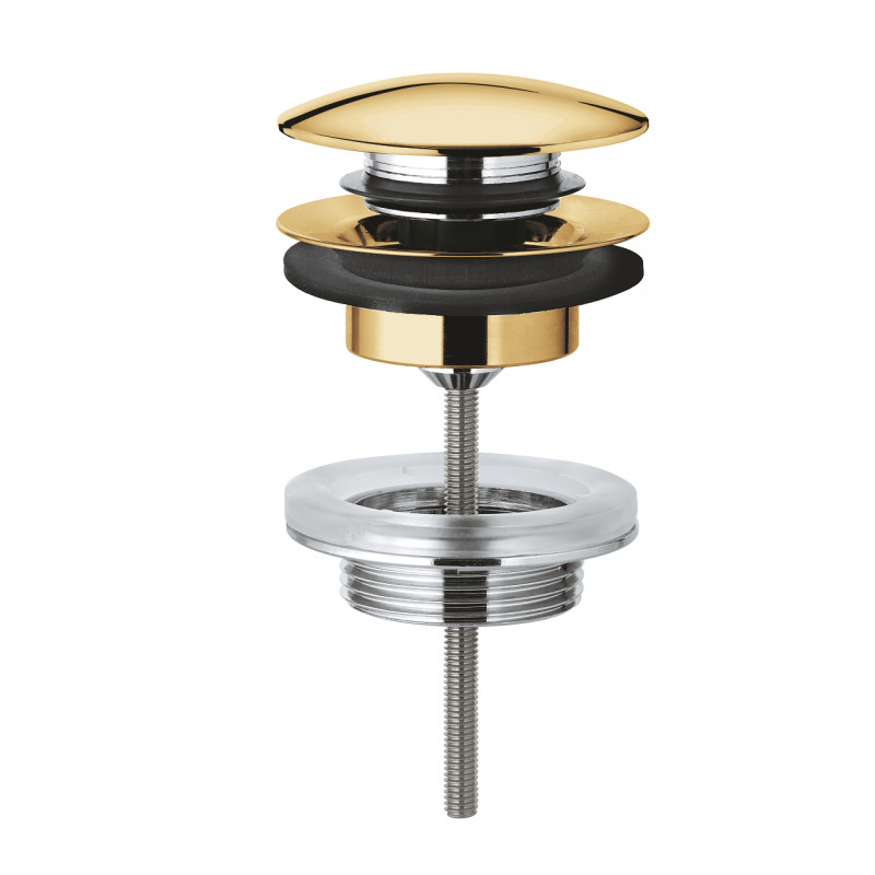 Grohe korek umywalkowy klik klak złoty cool sunrise 65807GL0