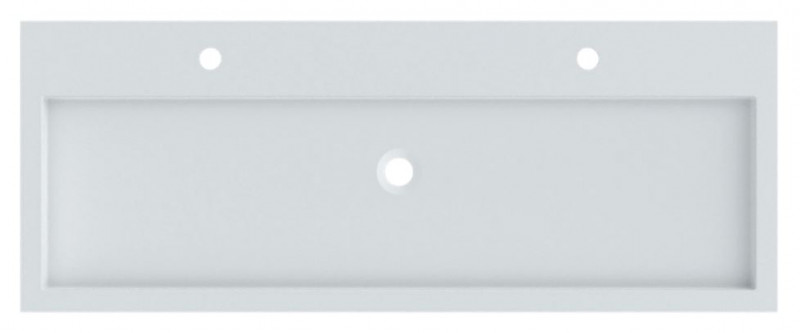 Riho Spring Vow umywalka z marmuru syntetycznego 120x46 cm biały mat F70109