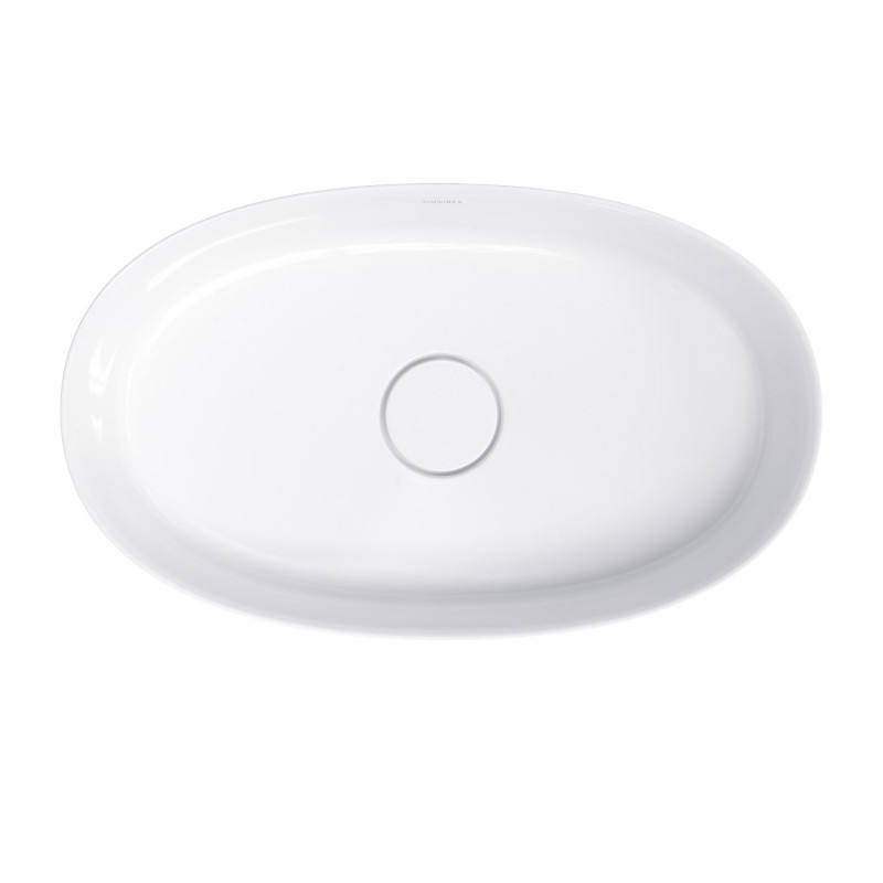 Omnires Neo M+ umywalka nablatowa 60X36 cm Marble+ biały połysk NEOUNBP