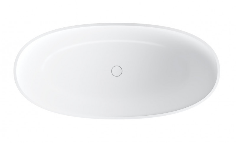 Omnires Shell M+ wanna wolnostojąca 160x75 cm biały mat SHELLWWBM