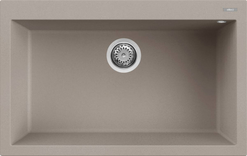 Elleci Quadra 130 zlewozmywak 1 komora wpuszczana w blat G43 turkawka Granitek LGQ13043