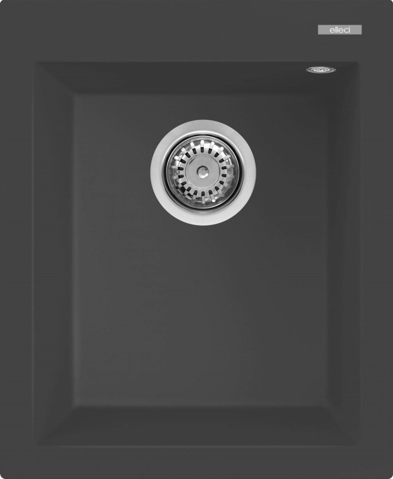 Elleci Quadra 100 zlewozmywak 1 komora wpuszczana w blat M70 Ghisa Metaltek LMQ10070