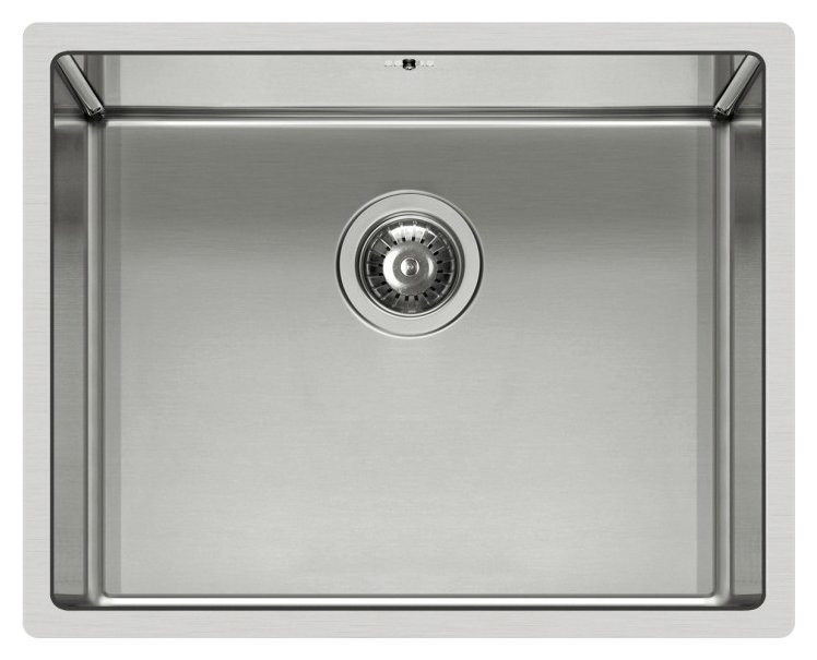 Elleci Square 500 R14 zlewozmywak 1 komora wpuszczana stal satyna LIQ500SAC14