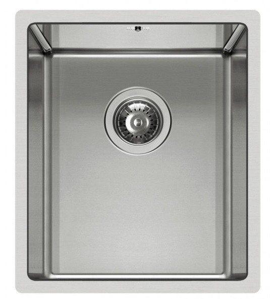 Elleci Square 340 R14 zlewozmywak 1 komora wpuszczana stal satyna LIQ340SAC14