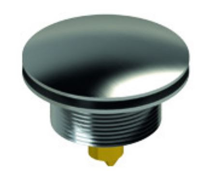 Riho korek klik-klak do wanny stal szczotkowana AT80055