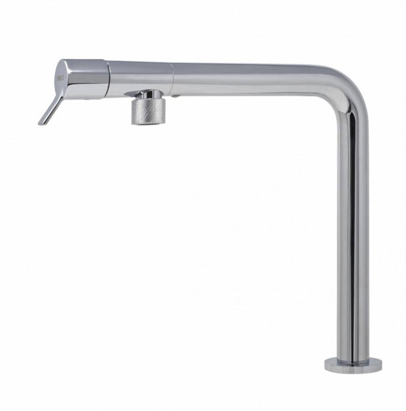 Elleci Solo bateria kuchenna zlewozmywakowa chrom MIKSOLCR