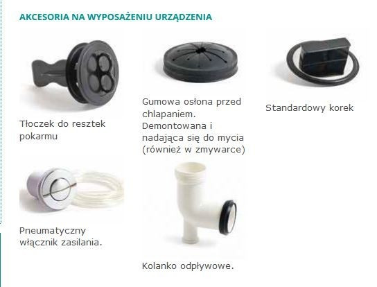 Elleci Green Power 750 TOP młynek rozdrabniacz do odpadków TDH00750