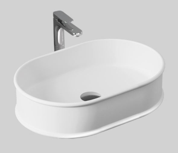 Artceram Atelier stylowa umywalka stawiana na blat 60x40 cm ATL002