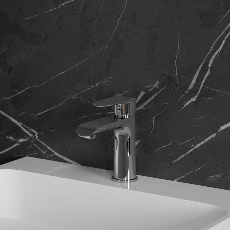 Omnires Sacramento bateria umywalkowa stojąca chrom SC2310CR