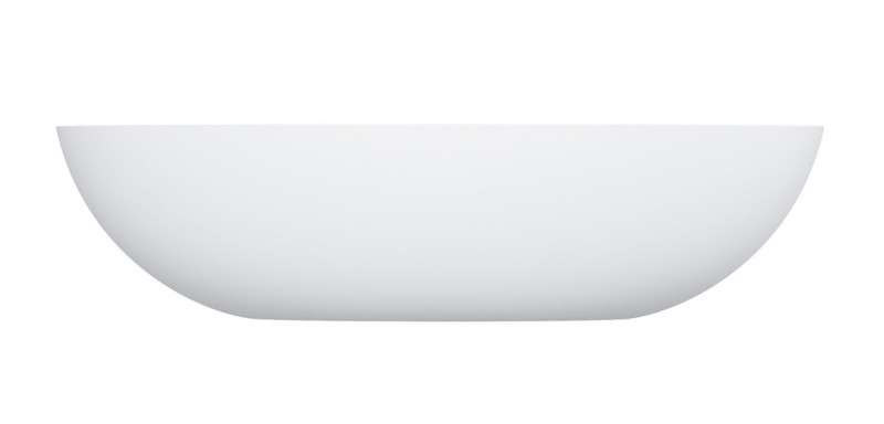 Omnires Shell M+ umywalka nablatowa 60X35 cm biały mat SHELLUNBM