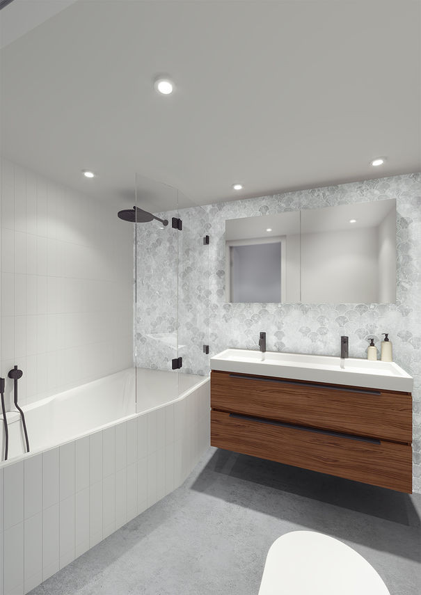 Riho Rethink Space wanna asymetryczna 160x75 lewa z syfonem biały połysk BR14005