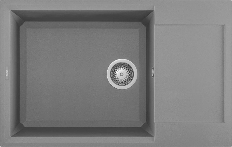 Elleci Easy 310 zlewozmywak 1 komora z ociekaczem wpuszczany w blat M73 titanium Metaltek LMY31073