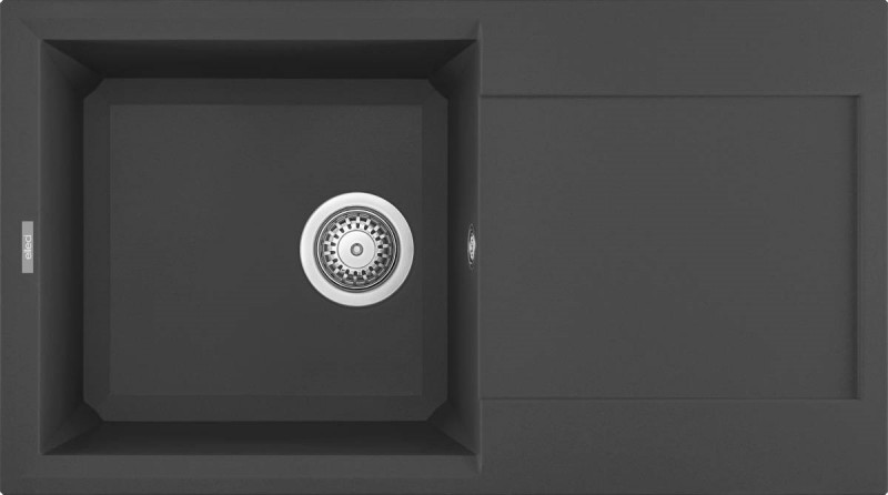 Elleci Easy 290 zlewozmywak 1 komora z ociekaczem wpuszczany w blat M70 ghisa Metaltek LMY29070