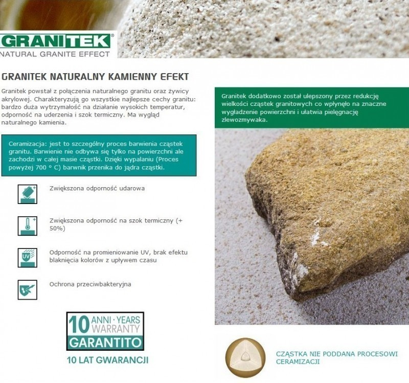 Elleci Easy 300 zlewozmywak 1 komora z ociekaczem wpuszczany w blat G48 cement Granitek LGY30048