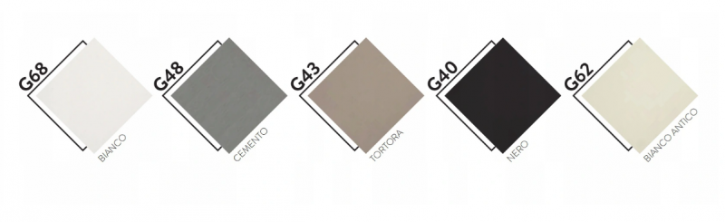 Elleci Easy 480 zlewozmywak 1 komora z ociekaczem wpuszczany w blat G48 cement Granitek LGY48048