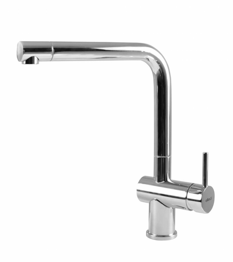 Elleci Stream Plus bateria kuchenna zlewozmywakowa z wyciąganą wylewką chrom połysk MIKSTPCR