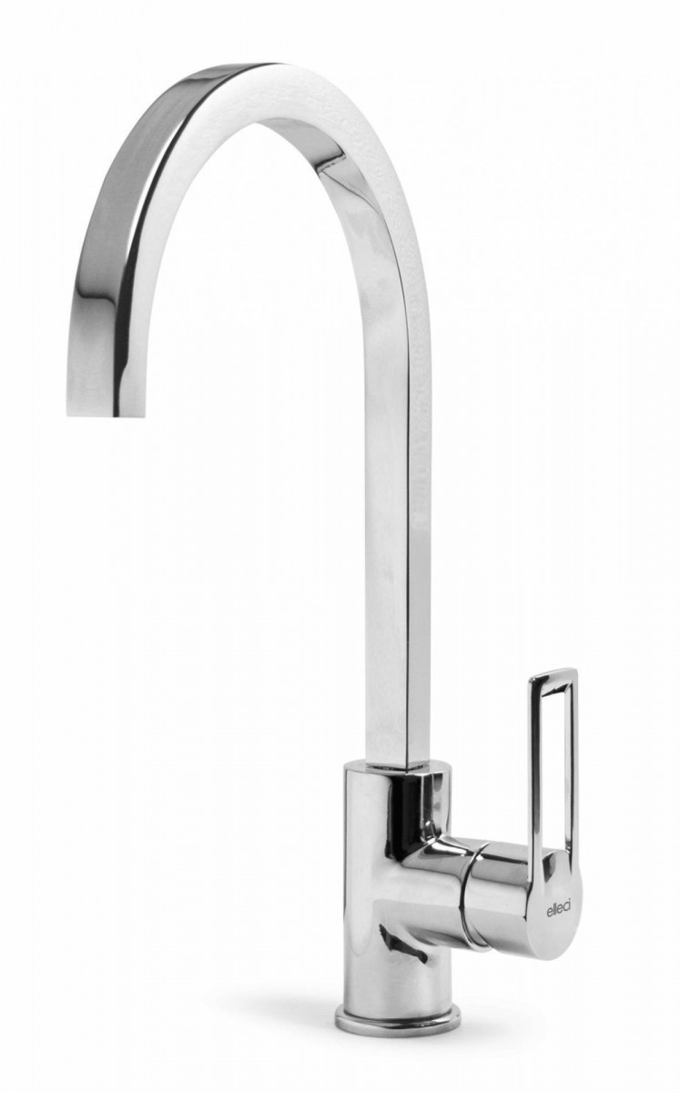 Elleci Bridge bateria kuchenna zlewozmywakowa z obrotową wylewką chrom MIKBRICR