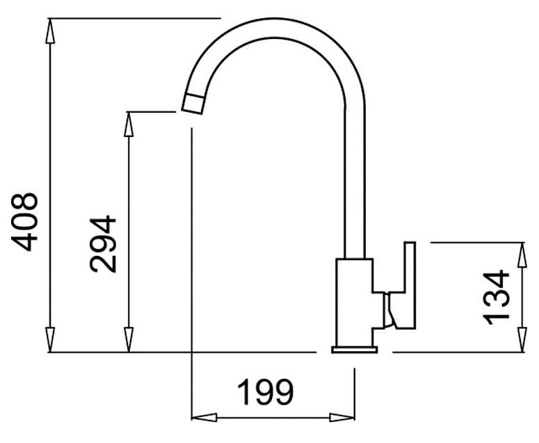 Elleci C01 bateria kuchenna zlewozmywakowa z obrotową wylewką Granitek G62 biały antyczny MGKC0162