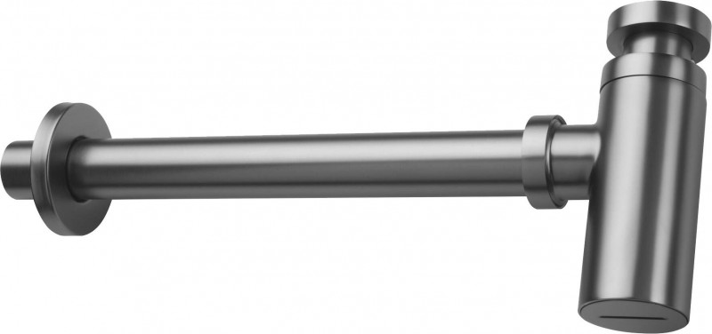 Deante syfon umywalkowy okrągły ozdobny titanium NHCD31K