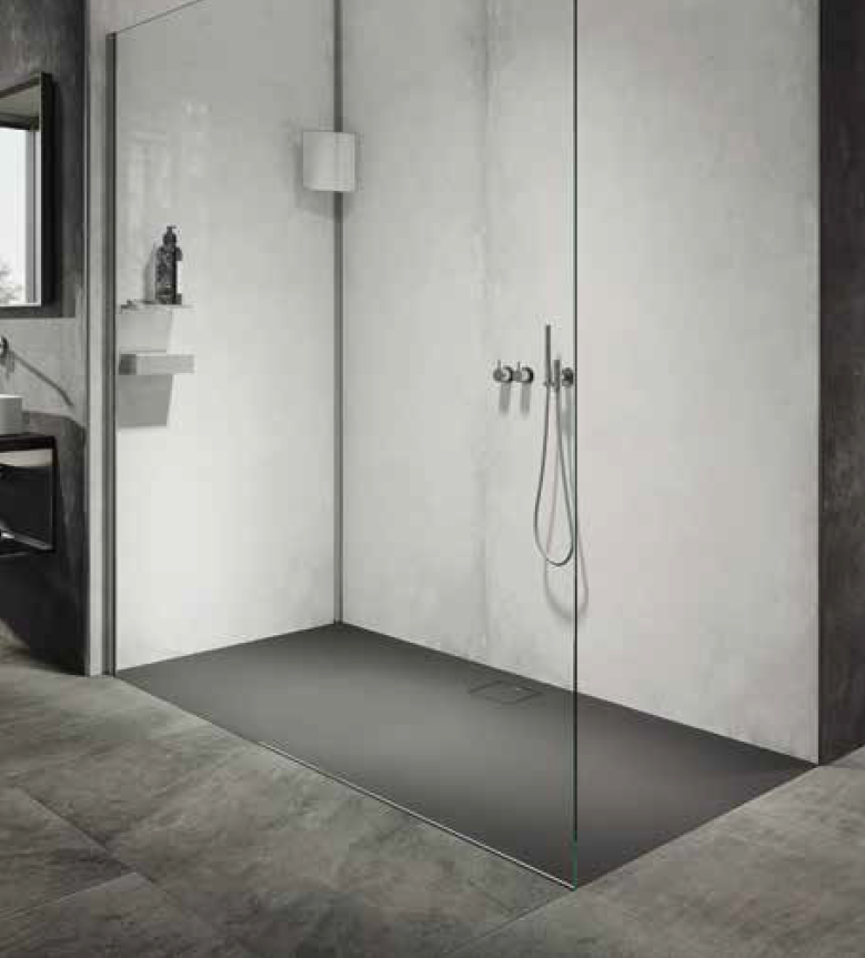 Huppe EasyFlat brodzik prostokątny 120x80 konglomerat antracyt matowy EF0104128