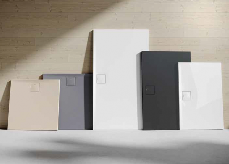 Huppe EasyFlat brodzik prostokątny 100x90 konglomerat antracyt matowy EF0107128