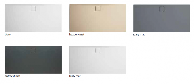 Huppe EasyFlat brodzik prostokątny 100x90 konglomerat antracyt matowy EF0107128