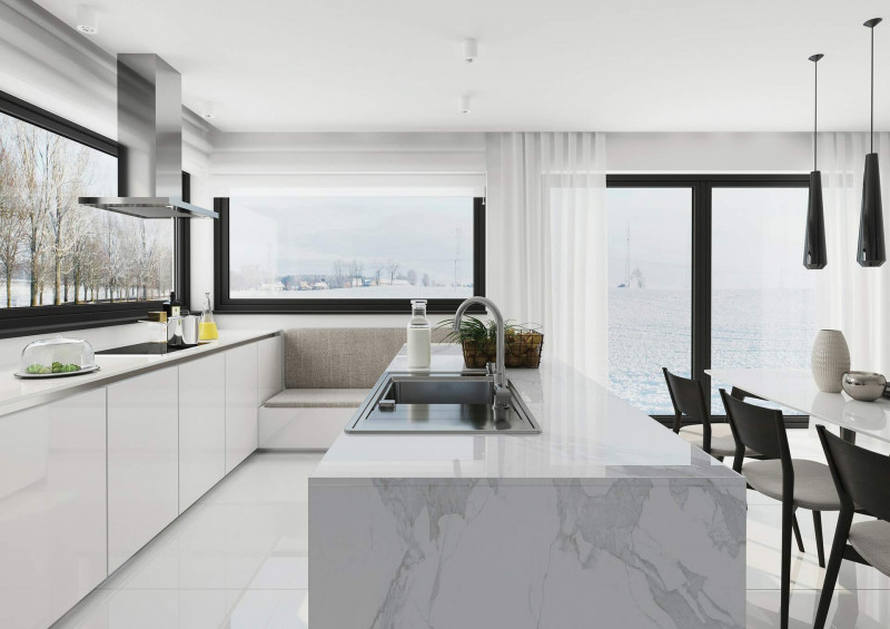 Deante bateria zlewozmywakowa stojąca z podłaczeniem filtra wody chrom BCH064M