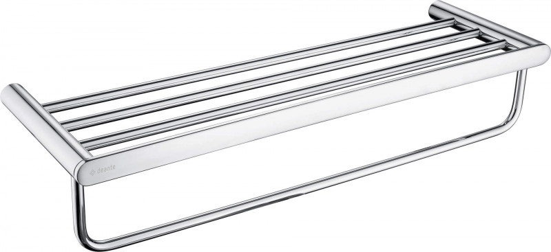Deante Round Półka na ręcznik podwójna chrom połysk ADR0531
