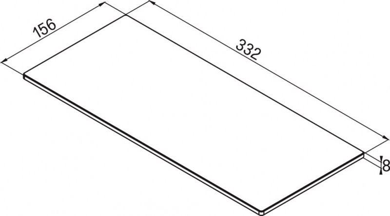 Elleci Element Mini Smart Line deska wielofunkcyjna z HPL dąb ATH063QU