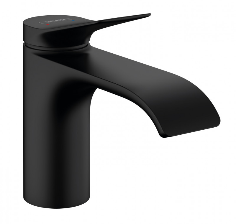 Hansgrohe FinishPlus Vivenis bateria umywalkowa 80 bez korka czarny matowy 75012670