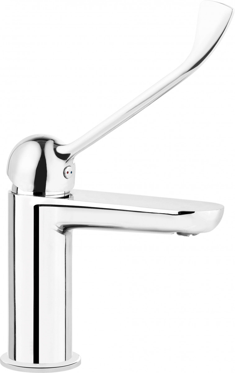 Deante Alpinia bateria umywalkowa z uchwytem Clinic chrom połysk BGA020C