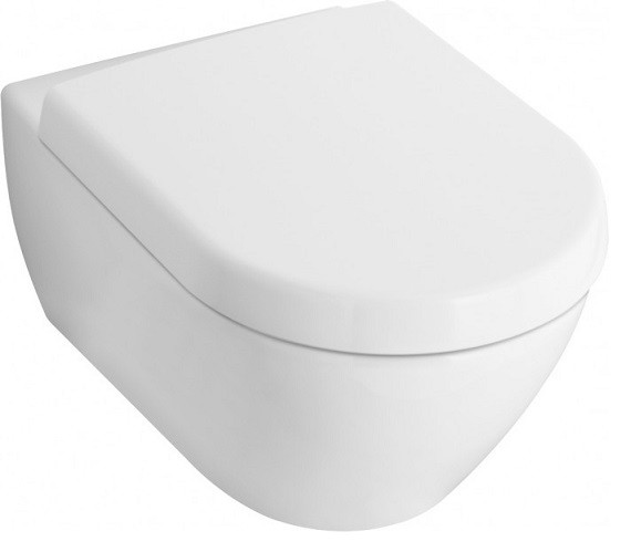 Villeroy&Boch ViConnect + Subway 2.0 Directflush - Zestaw 5w1 - kompletny stelaż + przycisk czarny mat + muszla + deska wolnoopadająca