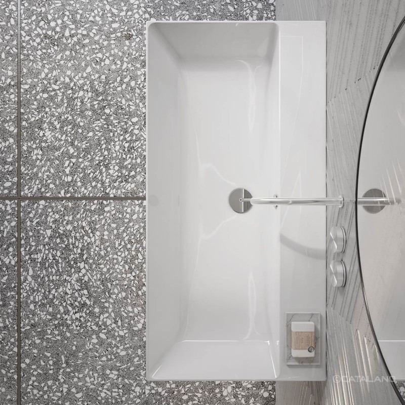 Catalano New Zero 100 umywalka 100x50 z 2 otoworami biały Cataglaze 0121000001