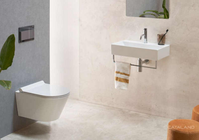 Catalano Verso umywalka 55x35 cataglaze biały 15535ZP00