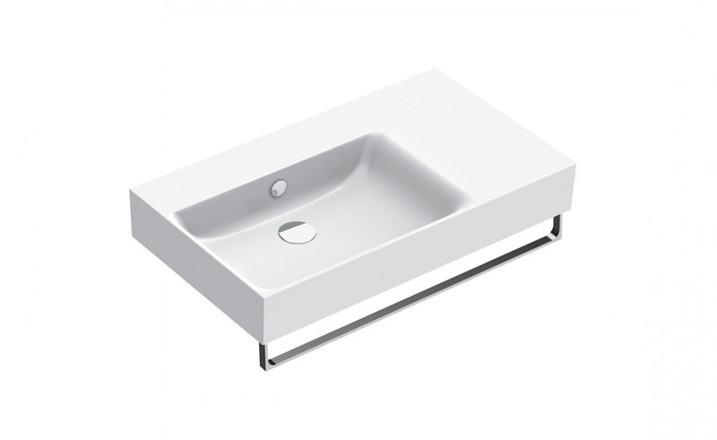 Catalano New Premium umywalka 80 cm 80x47 z blatem po prawej stronie biały 180SVPN00