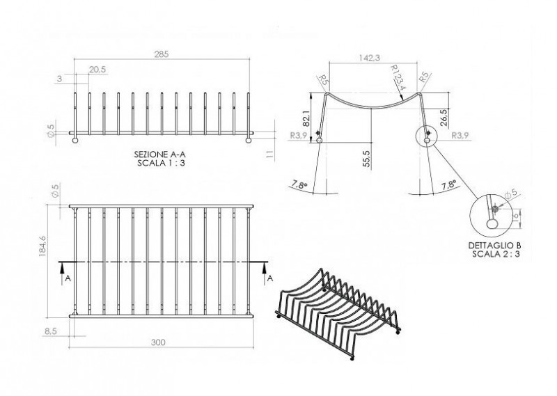 Elleci suszarka do talerzy ADI01300