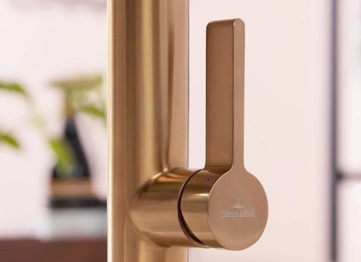 Villeroy&Boch Finera bateria kuchenna z obrotową wylewką miedziany 92700004