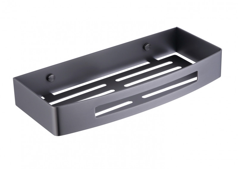 Omnires Uni koszyk prysznicowy grafit UN10331GR