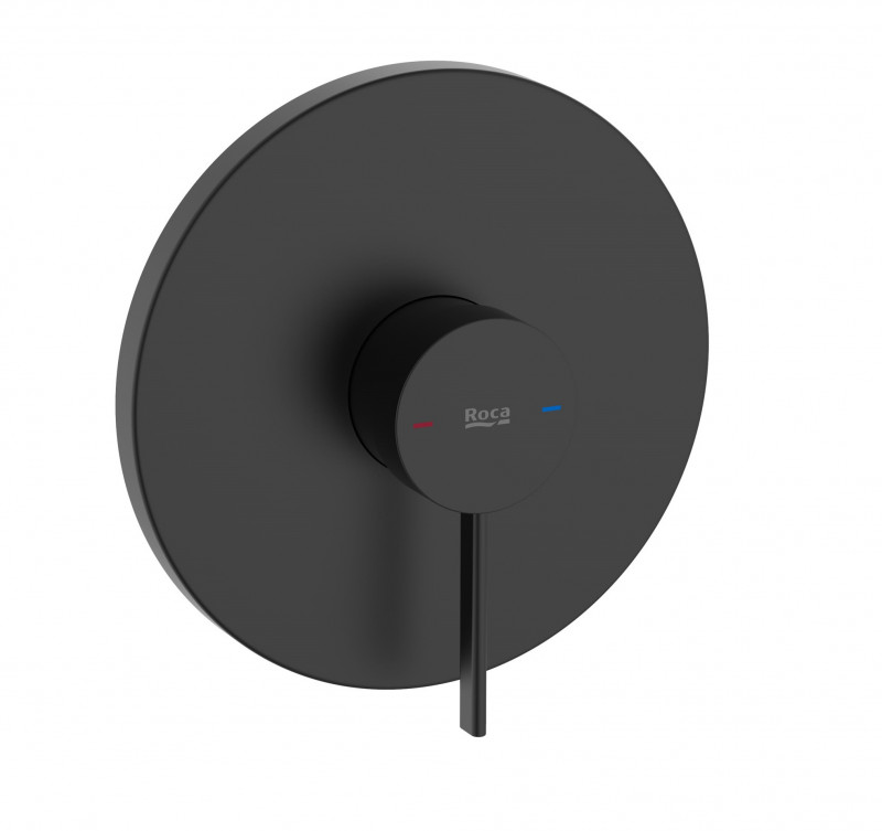 Roca Ona bateria prysznicowa podtynkowa czarny matowy A5A2B9ENB0