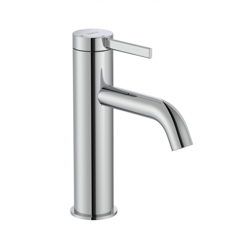 Roca Ona bateria umywalkowa Cold Start z korkiem click-clack chrom A5A3A9EC00