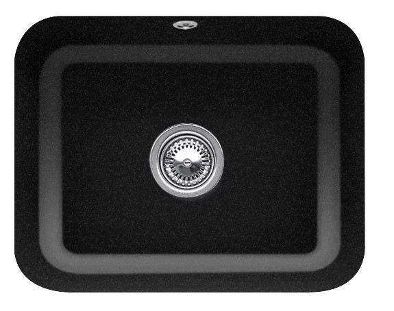 Villeroy&Boch Cisterna 60C zlewozmywak ceramiczny 1 komora podwieszana Chromit CeramicPlus 670601J0