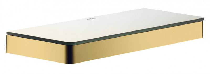 Axor Universal Softsquare półka 300 mm złoty optyczny polerowany 42838990